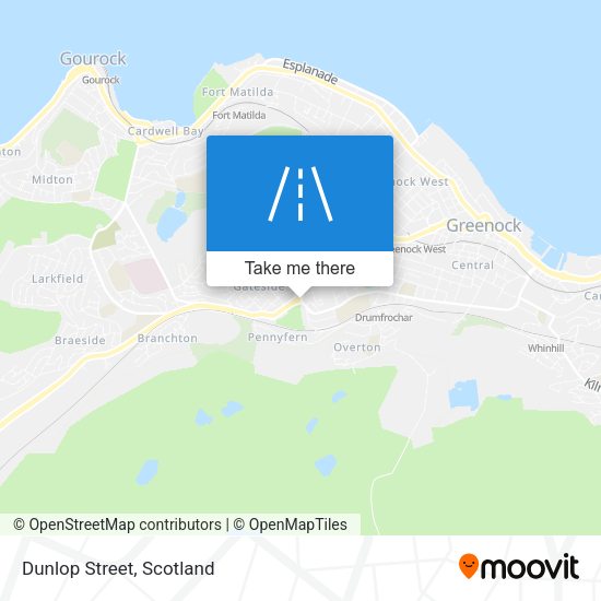 Dunlop Street map