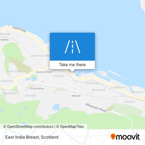 East India Breast map