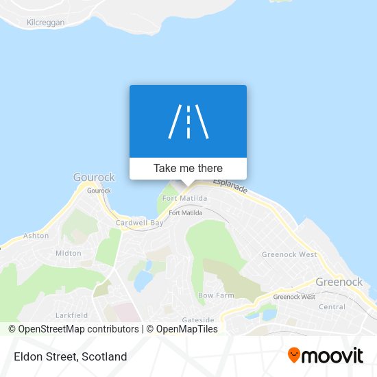 Eldon Street map