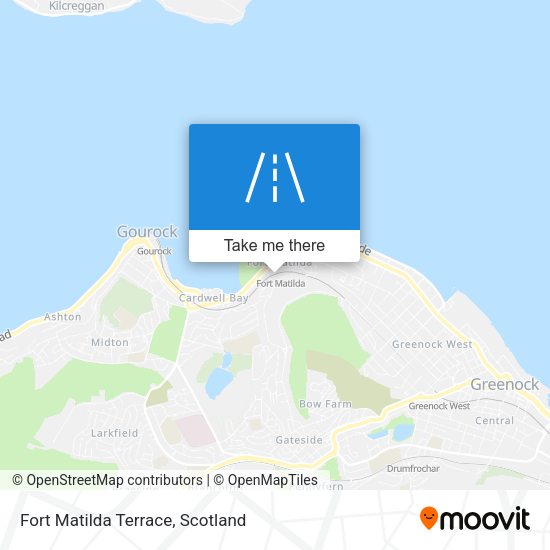 Fort Matilda Terrace map