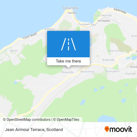 Jean Armour Terrace map