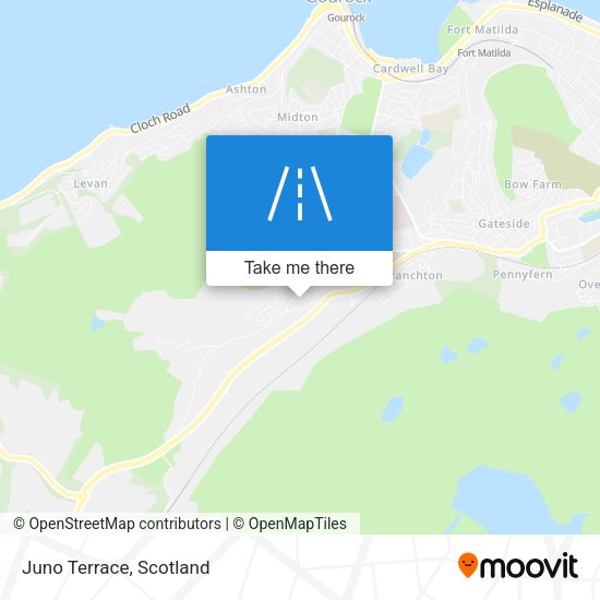 Juno Terrace map