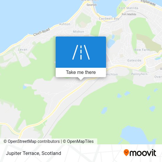 Jupiter Terrace map