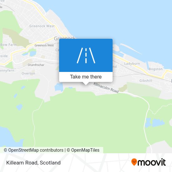 Killearn Road map