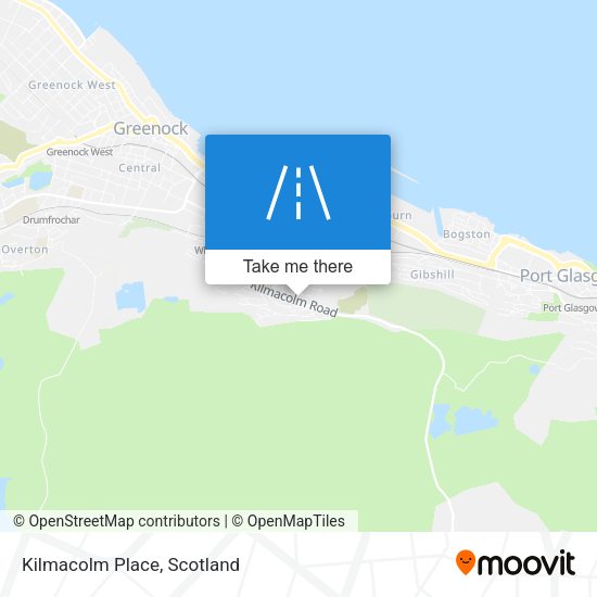 Kilmacolm Place map