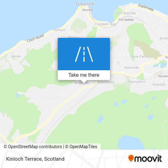 Kinloch Terrace map
