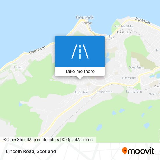 Lincoln Road map