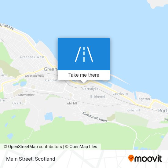 Main Street map