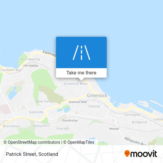 Patrick Street map