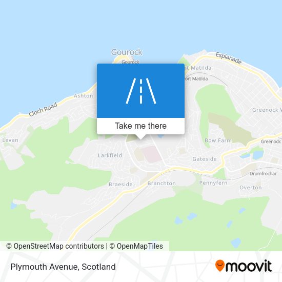 Plymouth Avenue map