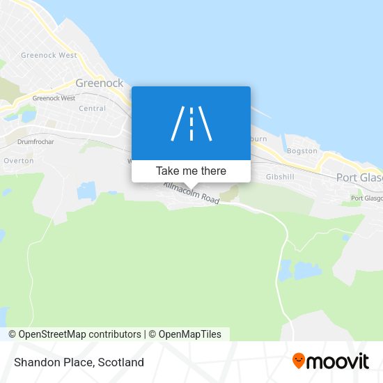 Shandon Place map