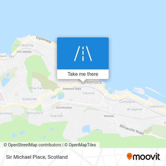 Sir Michael Place map