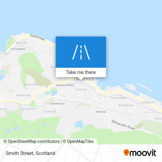 Smith Street map