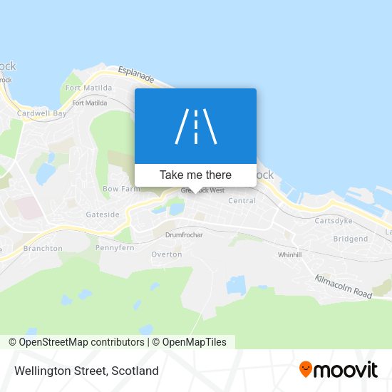 Wellington Street map