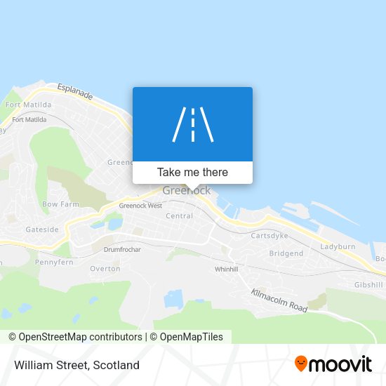 William Street map