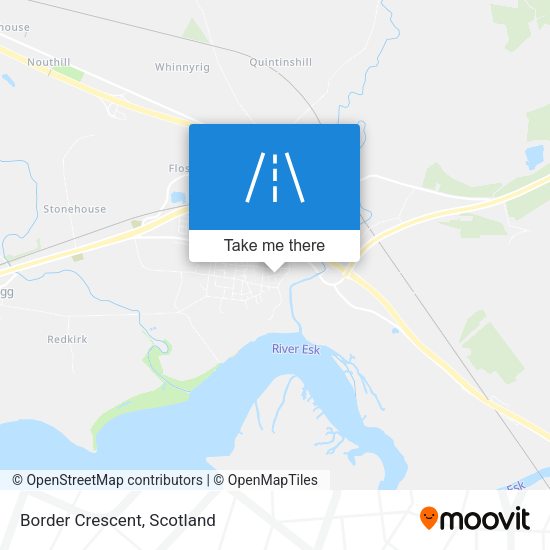 Border Crescent map