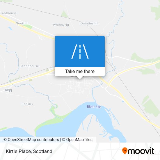 Kirtle Place map
