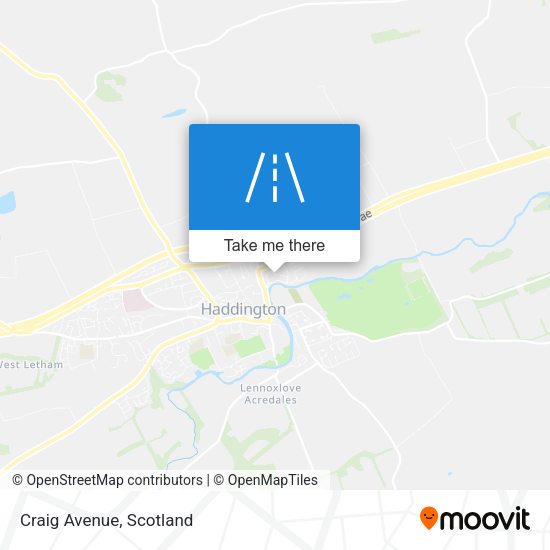 Craig Avenue map