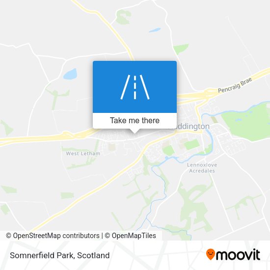 Somnerfield Park map
