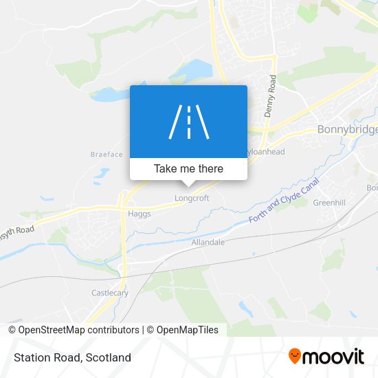 Station Road map