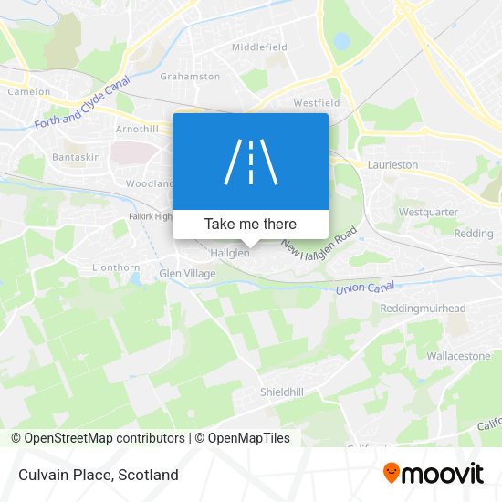Culvain Place map