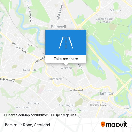 Backmuir Road map