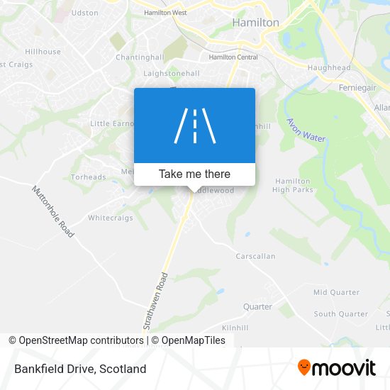 Bankfield Drive map