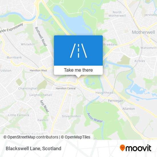 Blackswell Lane map