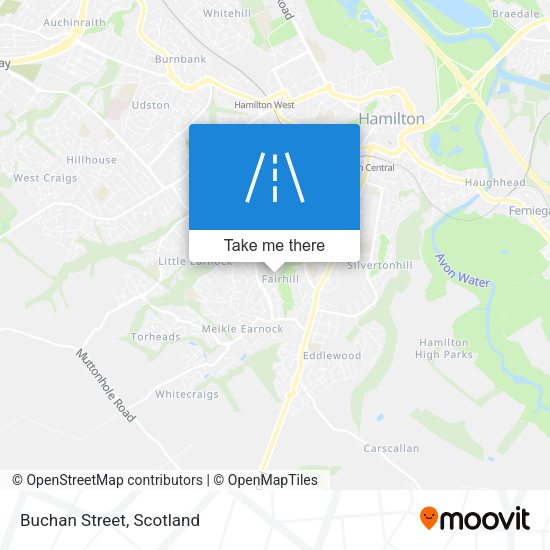 Buchan Street map