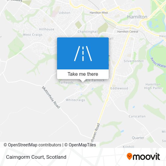 Cairngorm Court map