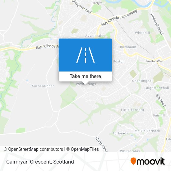 Cairnryan Crescent map