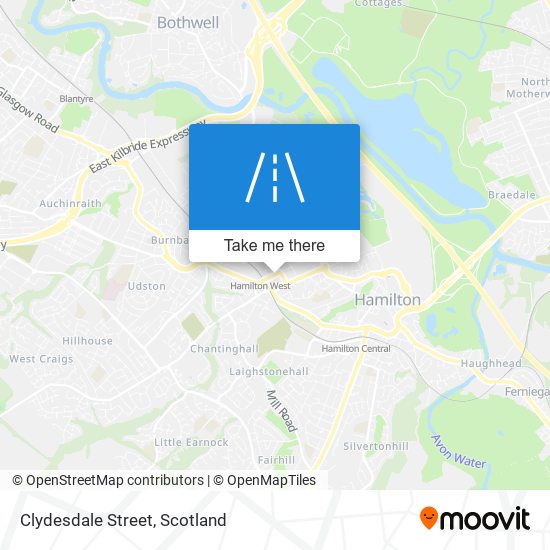 Clydesdale Street map