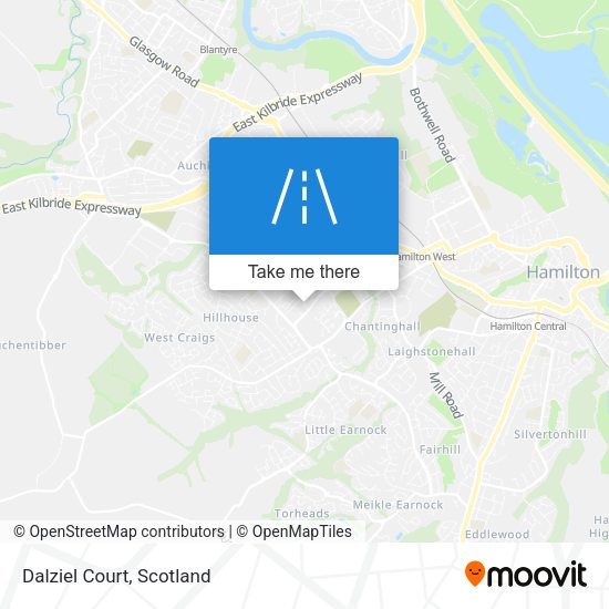 Dalziel Court map