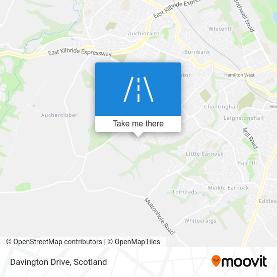 Davington Drive map
