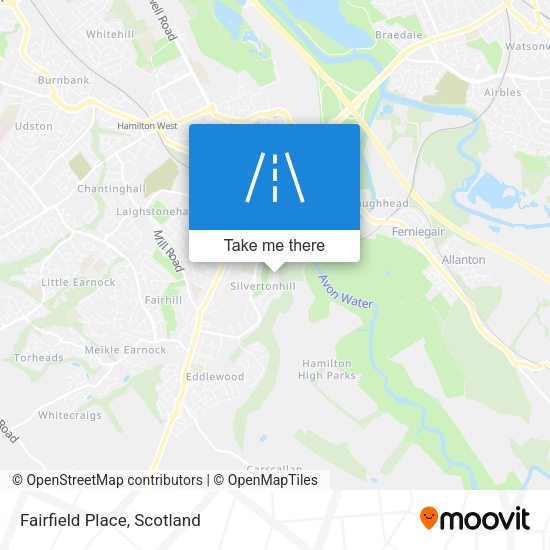 Fairfield Place map
