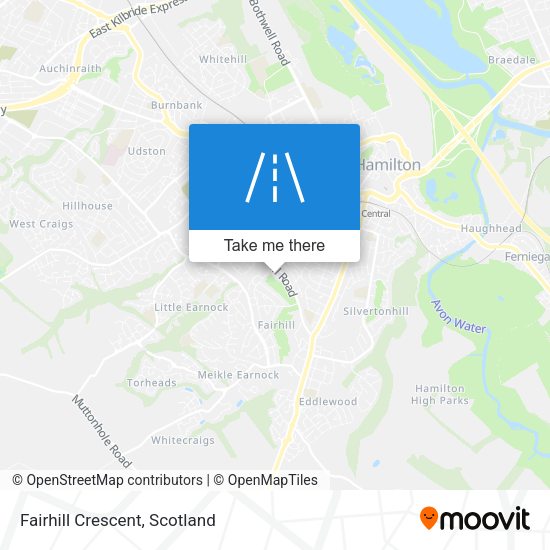 Fairhill Crescent map