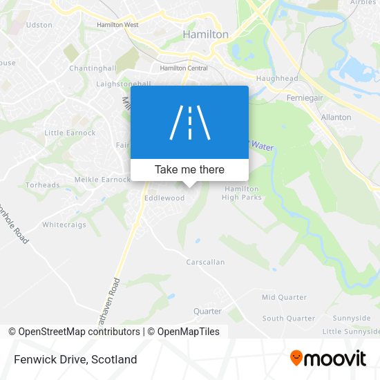 Fenwick Drive map
