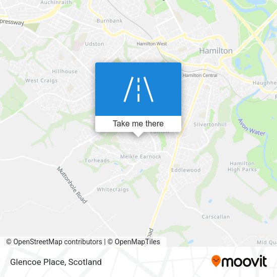Glencoe Place map