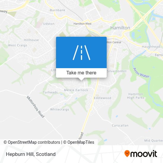 Hepburn Hill map