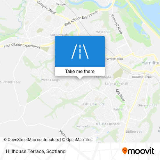 Hillhouse Terrace map