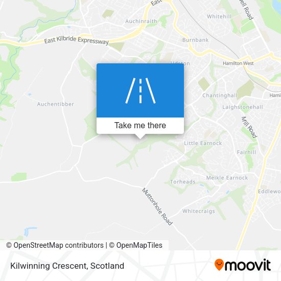 Kilwinning Crescent map