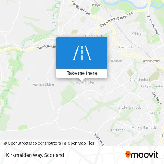 Kirkmaiden Way map