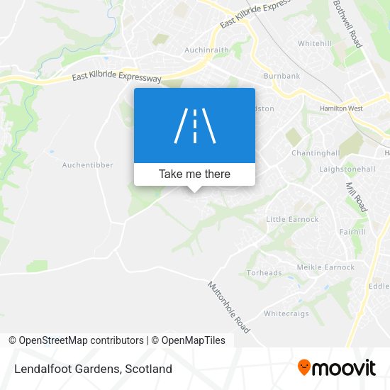 Lendalfoot Gardens map