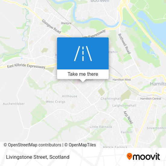 Livingstone Street map