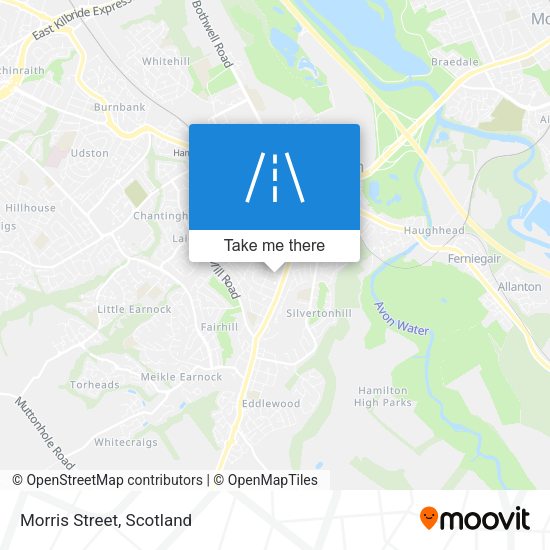 Morris Street map