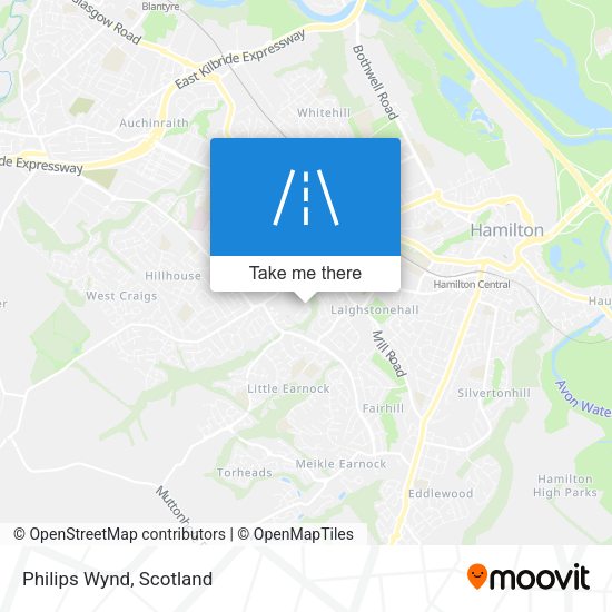 Philips Wynd map