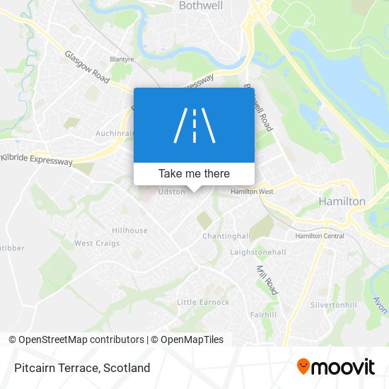 Pitcairn Terrace map