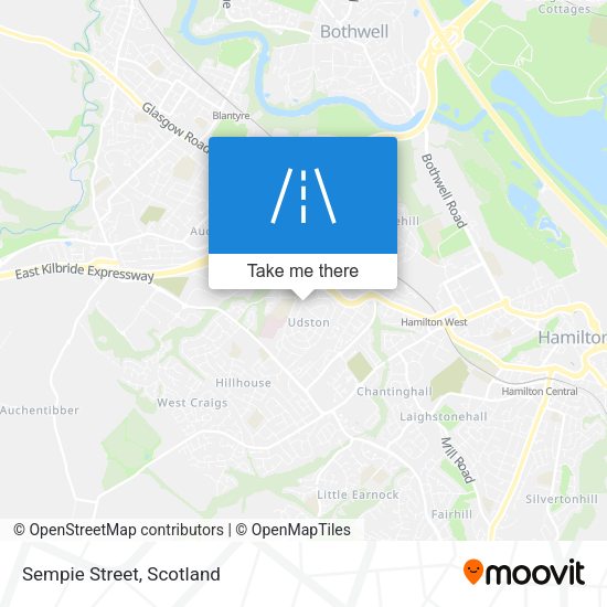 Sempie Street map