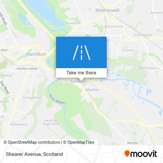 Shearer Avenue map