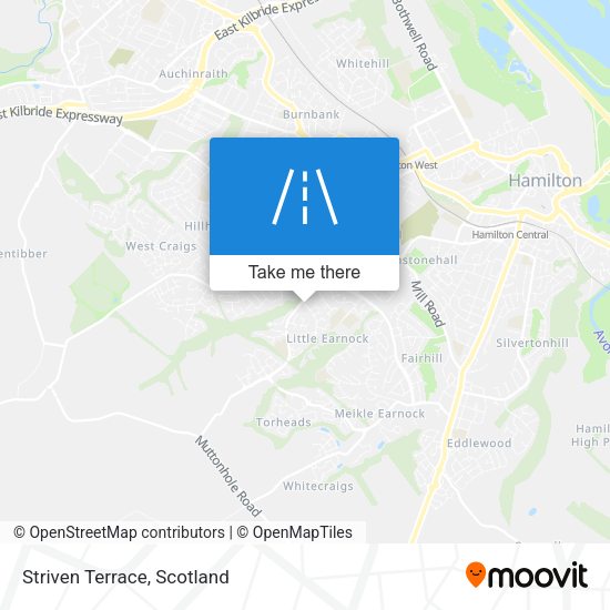 Striven Terrace map